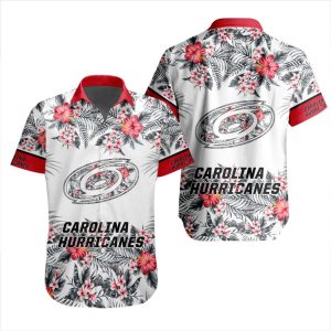 NHL Carolina Hurricanes Special Hawaiian Shirt With Design Button