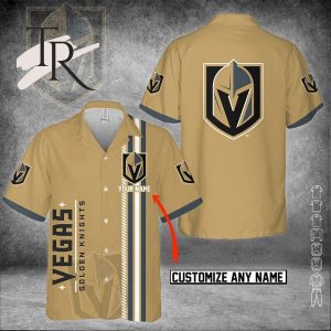 NHL Vegas Golden Knights Custom Name 3D Hawaiian Shirt