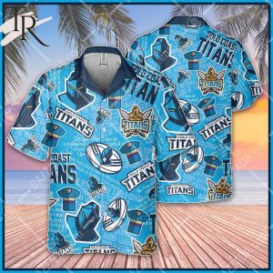 NRL Gold Coast Titans Classic Hawaiian Shirt