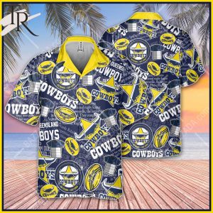 NRL North Queensland Cowboys Classic Hawaiian Shirt