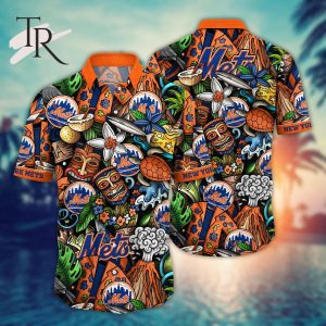 New York Mets MLB Flower Hawaii Shirt For Fans