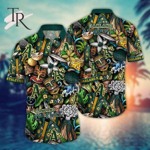 Oakland Athletics MLB Flower Hawaii Shirt For Fans