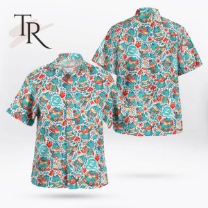 PKM Munchlax Seamless Hawaiian Shirt