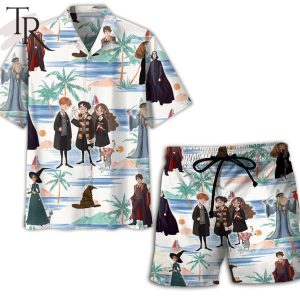 PREMIUM Harry Potter Hawaiian Shirt And Short