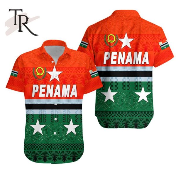 Penama Province Hawaiian Shirt Vanuatu Pattern Traditional Style