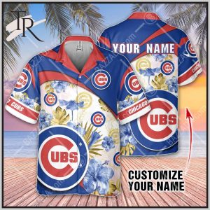 Personalize MLB Chicago Cubs Hawaiian Shirt