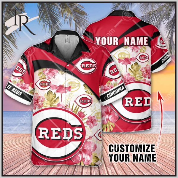 Personalize MLB Cincinnati Reds Hawaiian Shirt