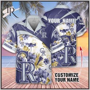 Personalize MLB Colorado Rockies Hawaiian Shirt