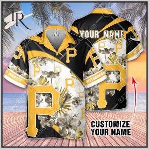 Personalize MLB Pittsburgh Pirates Hawaiian Shirt