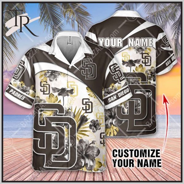 Personalize MLB San Diego Padres Hawaiian Shirt