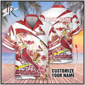 Personalize MLB St. Louis Cardinals Hawaiian Shirt