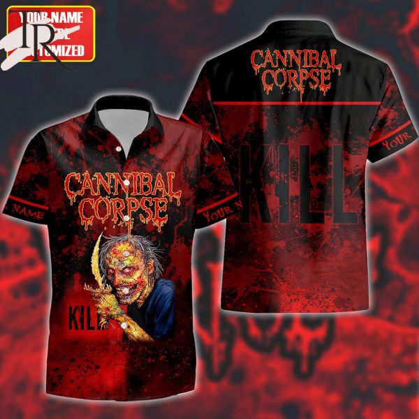 Personalized Cannibal Corpse Kill Hawaiian Shirt