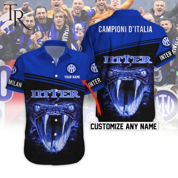 Personalized Inter Milan Campioni D’Italia Hawaiian Shirt