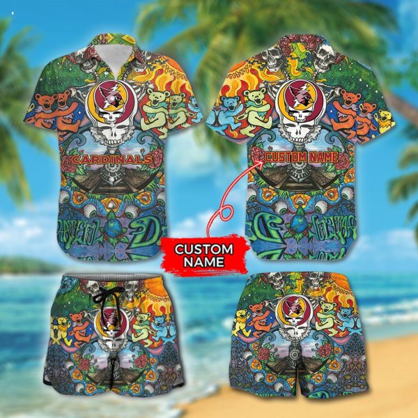 Personalized NFL Arizona Cardinals Combo Hawaiian Shirt And Short