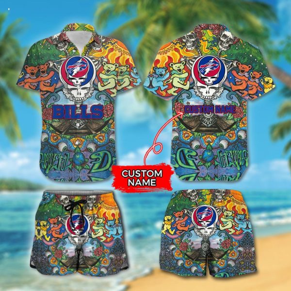 Personalized NFL Buffalo Bills Combo Hawaiian Shirt And Short