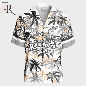 Personalized NLL Calgary Roughnecks Shirt Using Away Jersey Color Hawaiian Shirt