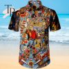 Pinball Action Arcade Unisex Hawaiian Shirt