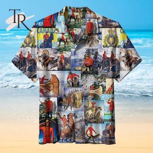 ROYAL CANADIAN MOUNTED POLICE – COLLAGE Unisex Hawaiian Shirt