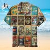 Retro Coffee Menu Unisex Hawaiian Shirt