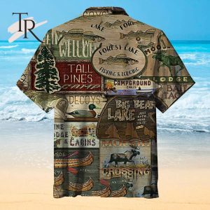 Rustic Lodge Rustic Signs Universal Hawaiian Shirt