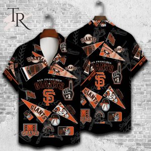 San Francisco Giants Major League Baseball 3D Print Hawaiian Shirt