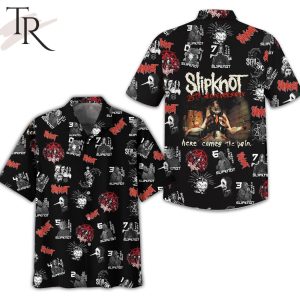 Slipknot 25th Anniversary Acre Comes The Pain Hawaiian Shirt