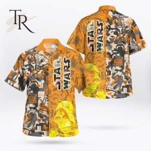 Star Wars Rebels Yellow Hawaiian Shirt