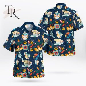 Star Wars Retro Colorfurl Hawaiian Shirt