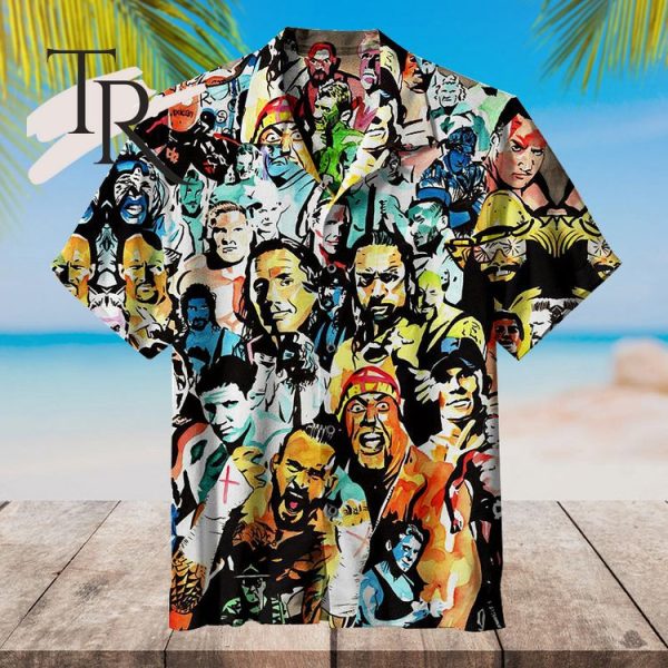 Star Wrestler Universal Hawaiian Shirt