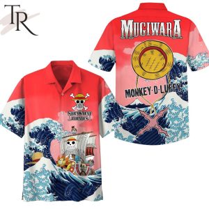 Straw Hat Pirates Mugiwara Monkey D Luffy Hawaiian Shirt