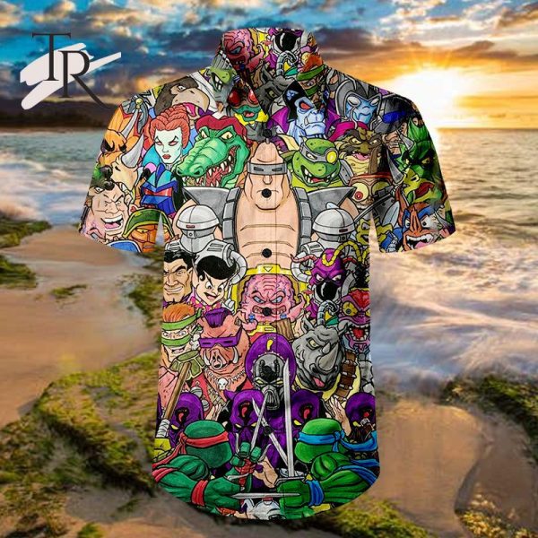 TMNT Rogues Gallery Unisex Hawaiian Shirt