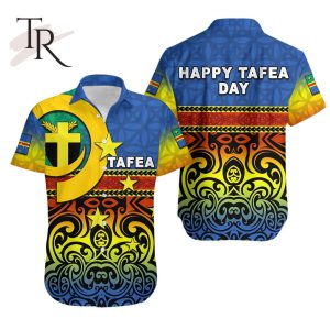 Tafea Day Hawaiian Shirt Of Vanuatu Polynesian Flag Style