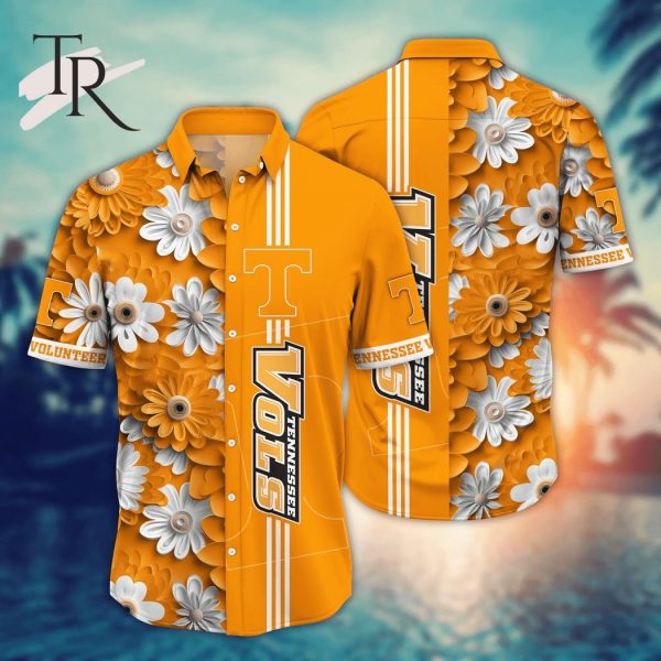 Tennessee Volunteers NCAA2 Flower Hawaii Shirt For Fans