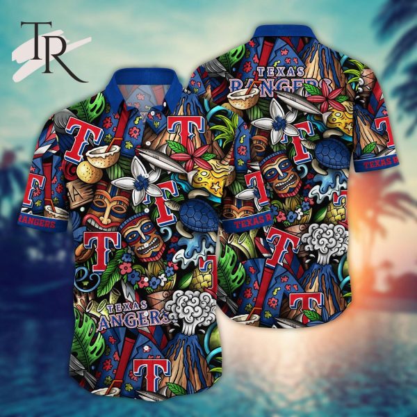 Texas Rangers MLB Flower Hawaii Shirt For Fans