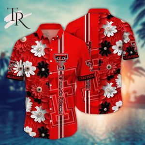 Texas Tech Red Raiders NCAA3 Flower Hawaii Shirt For Fans