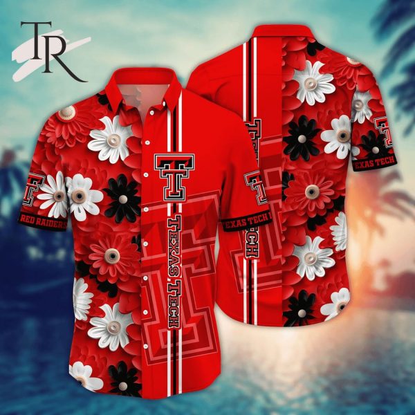 Texas Tech Red Raiders NCAA3 Flower Hawaii Shirt For Fans