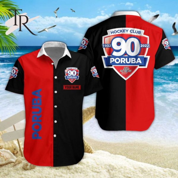 Tipsport Extraliga & Chance Liga HC RT Torax Poruba Hawaiian Shirt And Shorts