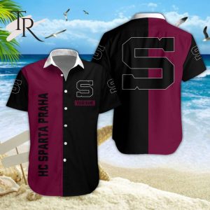 Tipsport Extraliga & Chance Liga HC Sparta Praha Hawaiian Shirt And Shorts