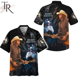 Toby Keith American Flag Design Hawaiian Shirt