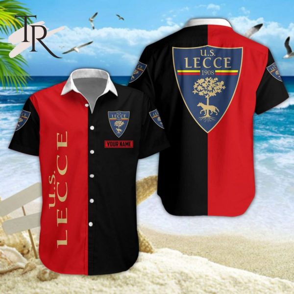 U.S. Lecce Serie A & Serie B Hawaiian Shirt