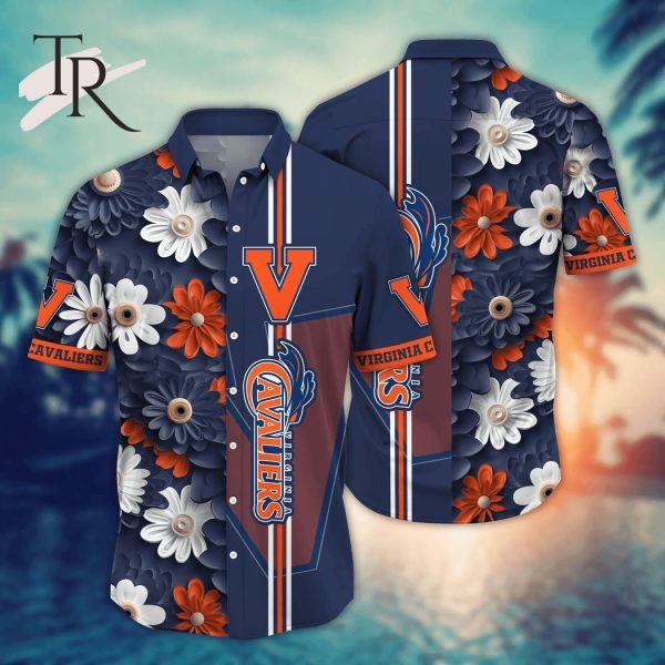 Virginia Cavaliers NCAA3 Flower Hawaii Shirt For Fans