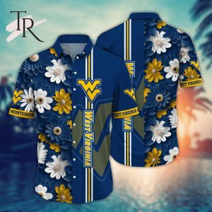 West Virginia Mountaineers NCAA2 Flower Hawaii Shirt For Fans