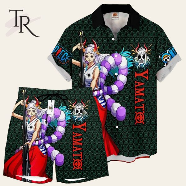 Yamato Symbol One Piece Hawaiian Suit